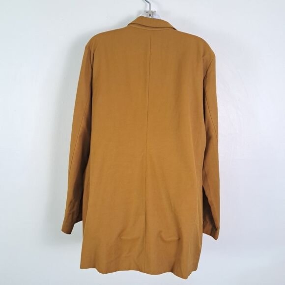 Elizabeth and James Autumn Gold Double Breasted Blazer‎ Jacket Size XXL - Picture 3 of 7